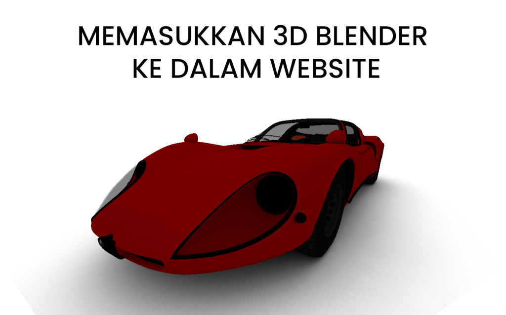 memasukkan 3d blender ke dalam website