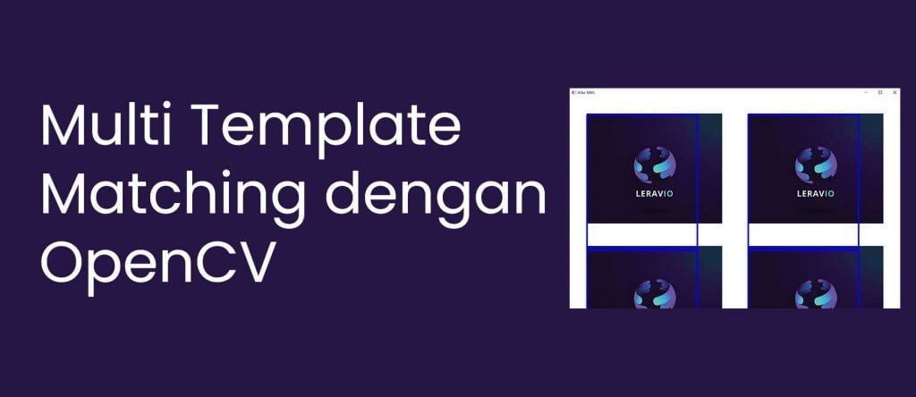 multi template matching dengan open cv