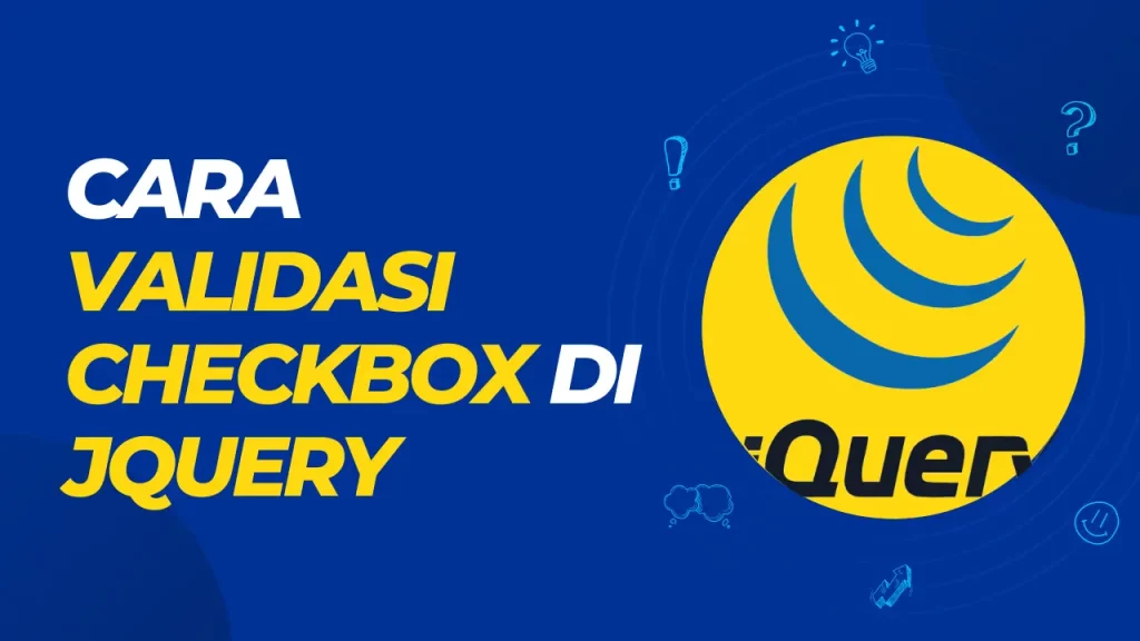 cara validasi checkbox di jquery
