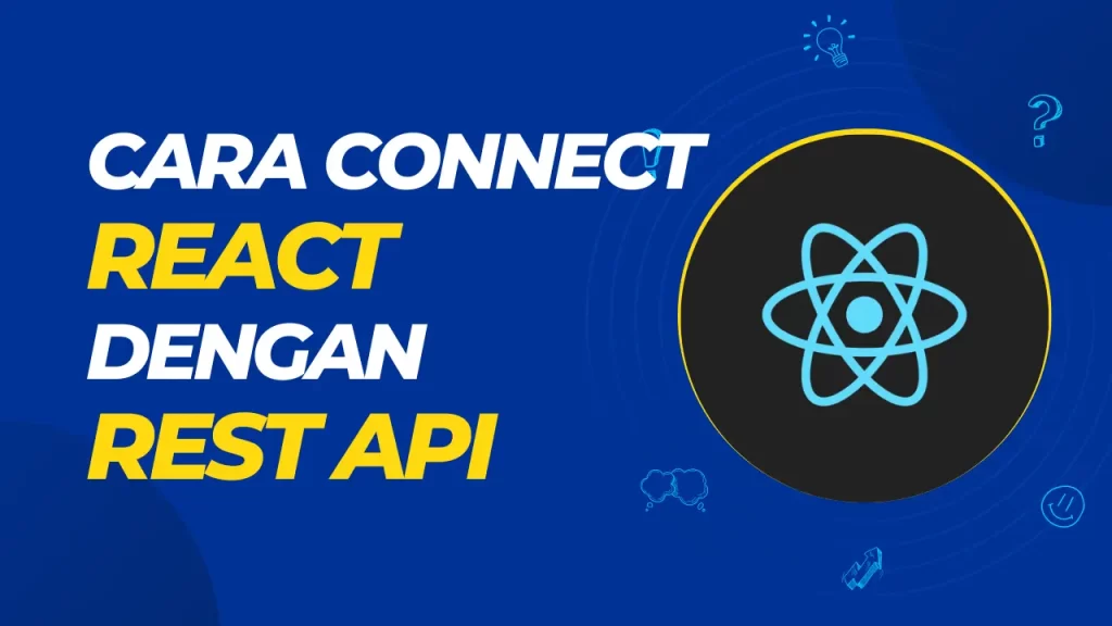 cara connect react dengan rest api