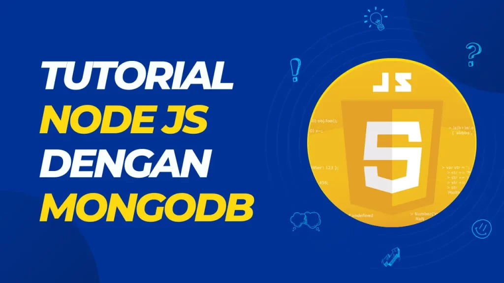 tutorial node js dengan mongodb