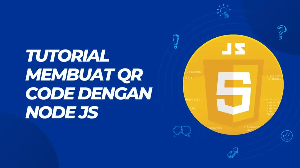 tutorial membuat qr code dengan node js