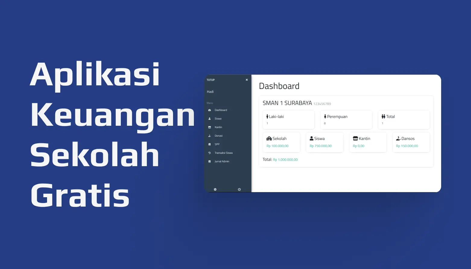 aplikasi keuangan sekolah gratis