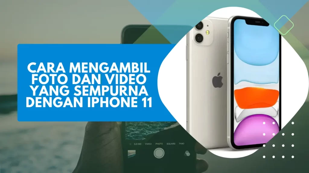 cara mengambil foto dan video yang sempurna dengan iphone 11