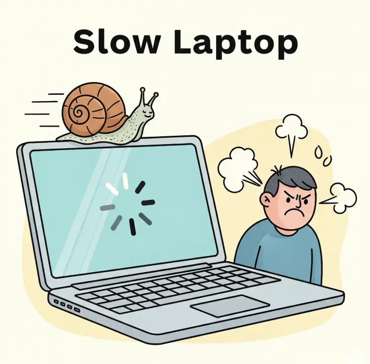 laptop anda lemot saatnya bawa ke tempat service yang tepat