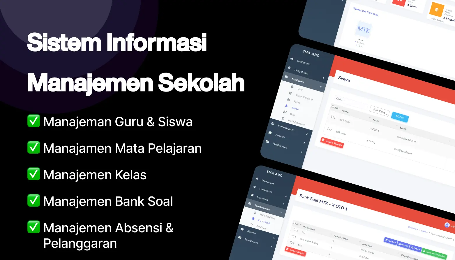 sistem informasi manajemen sekolah gratis