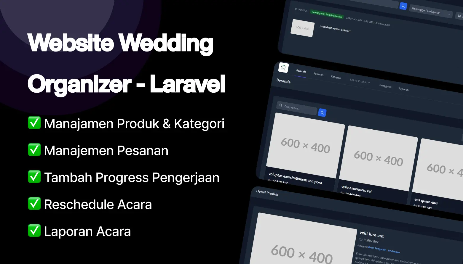 website wedding organizer gratis